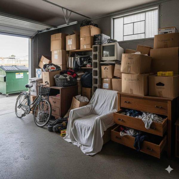 Débarras d'un box de parking à la Ciotat dans les Bouches du rhône