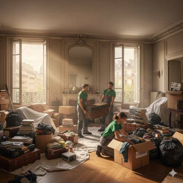 service de désencombrement de maisons et appartements à Marseille dans les Bouches-du-Rhône